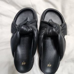 H&M Platform Sandals with knot